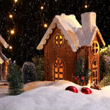 10.6 oz. Ayieyill Artificial Christmas Snow – White PVC Flakes for Crafts & Holiday Displays