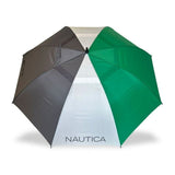 Nautica Golf Umbrella Set – 2-Pk Vented Stick and Auto-Open Folding Umbrellas