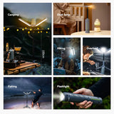 8000mAh Rechargeable Telescopic Camping Light