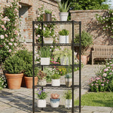 60" H 4-Tier Metal Wire Shelving Unit – Adjustable Heavy-Duty Storage Rack