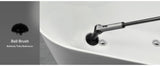 HOTO Flexi Cordless Spin Scrubber with Extension Rod, 8 Brush Heads, IPX7 Waterproof, 110-Min Runtime