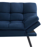 Memory Foam Futon Sofa Bed Couch Sleeper Convertible Foldable Loveseat