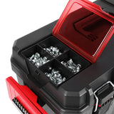 Hyper Tough 19-Inch Heavy-Duty Toolbox with Integrated Small Parts Organizer