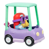 Bluey Chat Mates Grannies Car with 5.5" Talking Janet Figure – 10 Phrases & Accessories