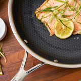 Henckels Paradigm Ceramic 3-Piece Tri-Ply Stainless Steel Fry Pan Set, Induction