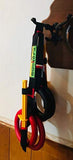 Muckers Ring Toss Game with 4 Natural Rubber Rings, 2 Ground Pegs and Carry Strap