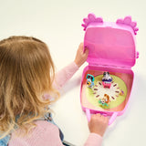 Bluey Chattermax Figure Carrying Case – 4 Figures, 3 Musical Accessories & Kiwi Play Mat