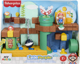 Fisher-Price Little People Nintendo Super Mario Bundle, Interactive Adventure Playset with Figure