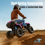 HOVER HEART XW-A19 40cc 4-Stroke Gas Youth ATV with 2-Speed Control, Disc Brakes