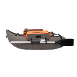 Miumaeov Inflatable Fishing Boat with Adjustable Backrest, Portable Float Tube