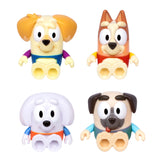 4-Pack 2.5" Bluey Splash Park Bingo & Friends Figures – Color-Change Rashies