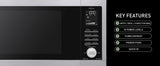 Panasonic 1.3 cu. ft. 4-in-1 Countertop Microwave, 1100-Watt NN-CD66NS