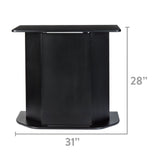 Aqua Culture Deluxe 20/29-Gallon Aquarium Stand, Fish Tank Holder Storage Cabinet