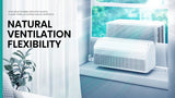 Hisense 8,000 BTU Smart Inverter Window Air Conditioner with Install Bracket