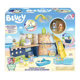 Bluey Cruise Ship Playset – 5 Play Areas, 15+ Pieces & Exclusive Bluey and Bingo Figures
