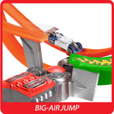 Hot Wheels Action Power Shift Motorized Raceway – Booster, Loop & Jump Track Set