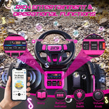 VIBESPARK 36V 600W Electric Ride-On ATV for Kids Ages 5–12, Bluetooth and LED Lights