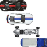 Hot Wheels Premium Jay Leno’s Garage Collector Set – 3 Cars & Mercedes-Benz Transporter