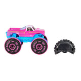 1:24 Hot Wheels Monster Trucks Barbie RC – 2.4 GHz Remote Control, 5 MPH & Wheelie Stunts