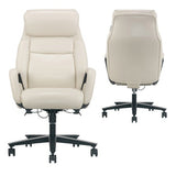 Barcalounger Merced Executive Office Chair, Ergonomic Leather Lumbar Support Desk