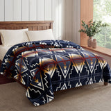 Pendleton Faux Fur Luxe Blanket, Ultra Cozy 700 GSM Polyester Queen/King Blanket