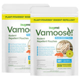 BugMD 8-pk Vamoose Plus Rodent Repellent Pouches, Plant Scent Repels Rats & Mice