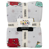 Peanuts Snoopy Halloween VelvetLoft Throw Blanket 2-Pack, 60"x70" Soft Fleece