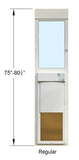 High Tech Pet Wi-Fi Patio Door Insert PX2-SRE-WF with 3 Collars