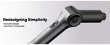 HOTO Flexi Cordless Spin Scrubber with Extension Rod, 8 Brush Heads, IPX7 Waterproof, 110-Min Runtime
