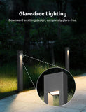 SUNVIE 4 Pack Low Voltage LED Pathway Lights – 150 lm 3 W Landscape Lighting