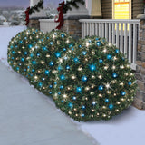 Holiday Time 150 LED Random Twinkle Christmas Net Lights, 6' x 4' Plug-In Holiday Bush Lights