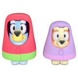 2-Pack 2.5" Bluey Grannies Figures – Bluey & Bingo, Multicolor