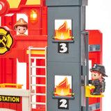 Kid Connection Fire Station Emergency Vehicle Playset with Hose