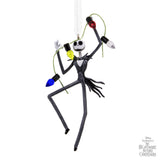 Hallmark Disney Tim Burton's The Nightmare Before Christmas Jack Skellington with String Lights Christmas Ornament