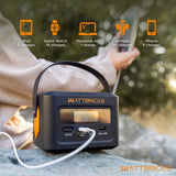 WattBricks Energy 100 Portable Power Station, 100 W Output, 120 W Peak, USB-C