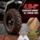 Aoemoe 40 cc Teen Gas ATV, 4-Stroke 4-Wheeler with 3 Speed Settings, Up to 15 mph