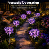 Solar Lavender Butterfly Lights (2 Pack) – Purple LED Garden Lights