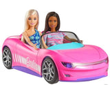 Hot Wheels Barbie RC Convertible with Two Barbie Dolls