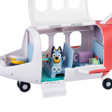 Bluey Adventure Plane Playset – Pilot Bluey Figure, 5 Travel Accessories & Sticker Sheet
