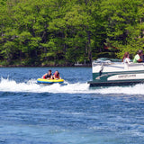 RAVE Sports Getaway 2-Person Pontoon Towable Tube, 510 lb Capacity with Skim-Fast Bottom