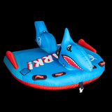 HO Sports Shark 3-Rider Towable Tube – Inflatable Lake Tube for 1–3 Riders