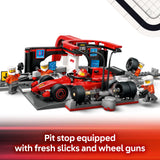 LEGO City F1 Pit Stop & Pit Crew with Ferrari Car 60443 (322 Pcs)