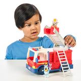 Bluey Fire Truck Playset – Exclusive Firefighter Bingo, Bluey & Bob Bilby