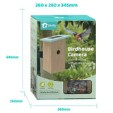 Birdfy Smart Bird House with 1080p Camera, Solar Charging & AI Nest Monitoring