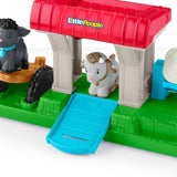 Fisher-Price Little People Horse Stable &amp; Goat Yard Playset with 2 Vehicles & 16 Pieces