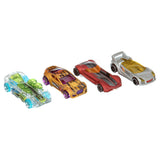 Hot Wheels Mega Hauler Set – Expandable Truck & 4 Die-Cast Cars
