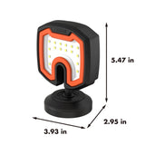 Ozark Trail 1500lm Campsite Area Light, USB-C Rechargeable Tripod LED Work Lamp