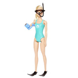 Barbie Careers Marine Biologist Doll Playset, Mobile Lab with 10+ Accessories
