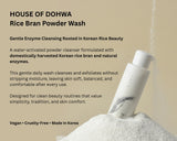 House of Dohwa Rice Bran Powder Wash, Water-Activated Facial Cleanser, 4-Pack