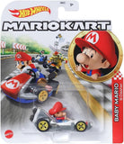 Hot Wheels Mario Kart Die-Cast Character Cars, 7-Pack